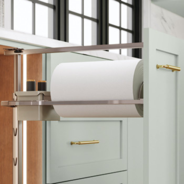 Base Pull-Out Paper Towel Holder Dispensa