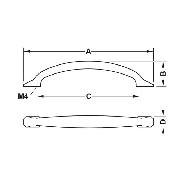 Handle Zinc Design Model H2180