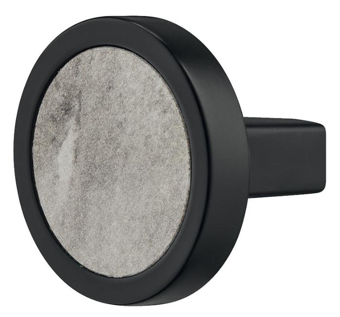 cabinet knob, matte black knob, zinc alloy