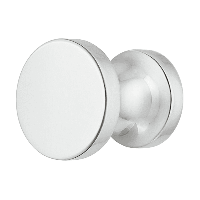 Knob Brass Polished Chrome