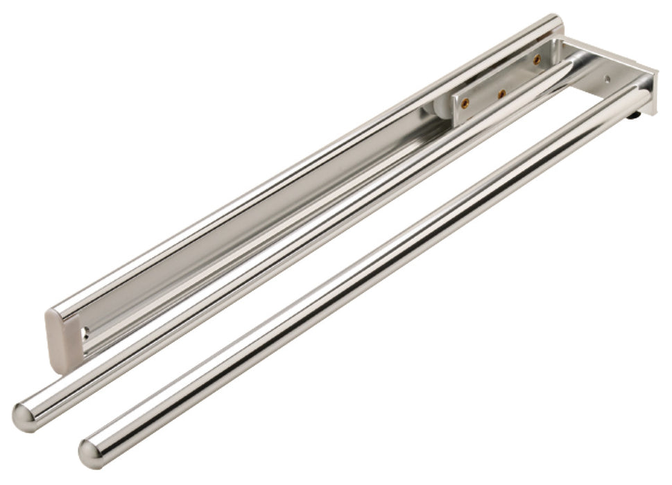 Towel Rack Pull-Out 2 Bar Extendable