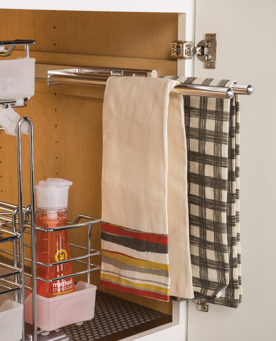 Towel Rack Pull-Out 2 Bar Extendable