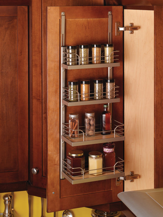 Tray Set Pull Out Spice Rack Chrome Sliding